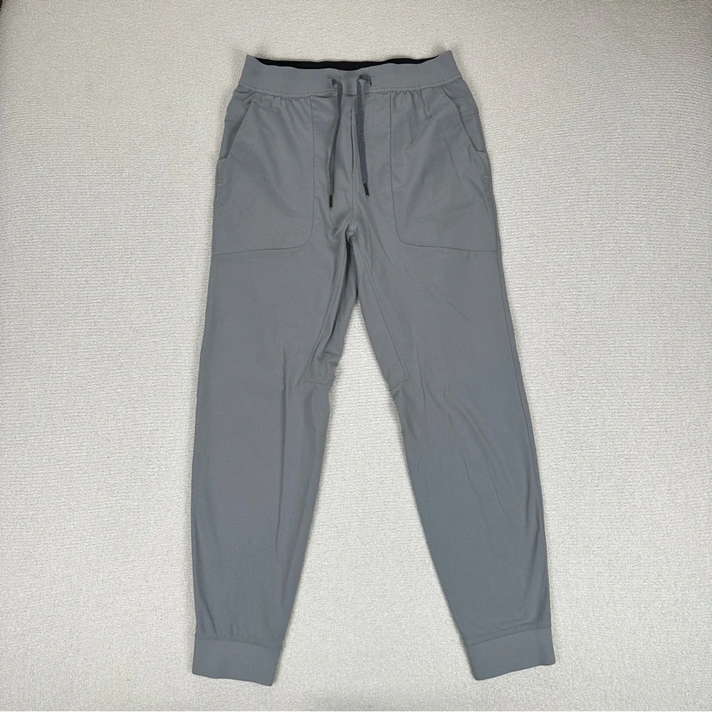 Lululemon ABC Jogger Asphalt Light Gray Pants - Picture 1 of 5